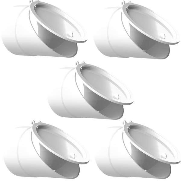 Válvula De Retenção Esgoto Para Canos 75mm | Valeplast | 05 Un